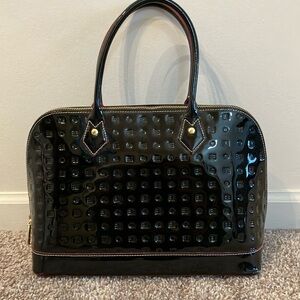 Arcadia patent leather bag